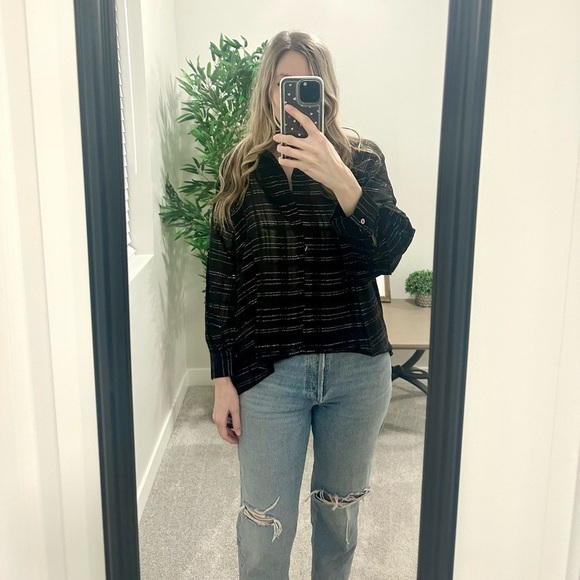 Anthropologie Vacate the Label Long Sleeve Blouse - Picture 3 of 3